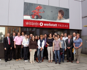 Der Arbeitskreis Schule besucht die wiwe
