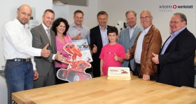 Mitte Mai 2013 wurde der 1000. junge Tüftler in der wissenswerkstatt empfangen.
